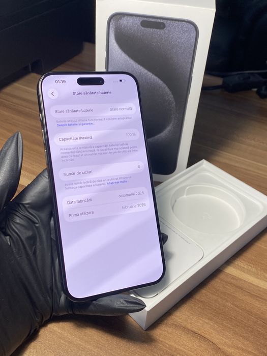 iPhone 15 Pro Max • 512 GB • Black Titanium