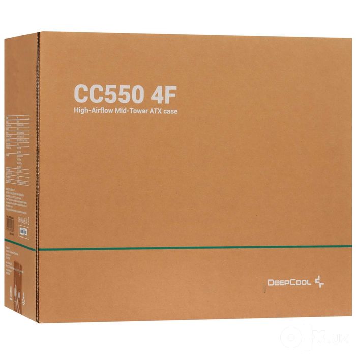 - Компьютерный корпус Deepcool CC550 4F Black