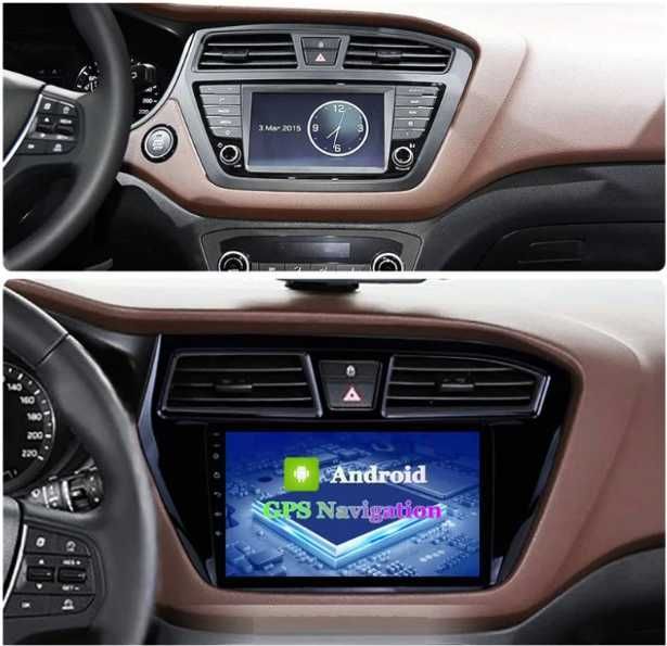 9-инчова мултимедия за Hyundai i20 (2015–2019) + подарък камера