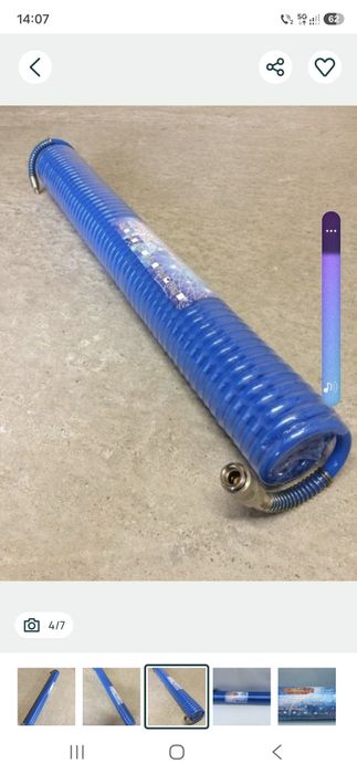 Furtun suflat aer 10metri Nou