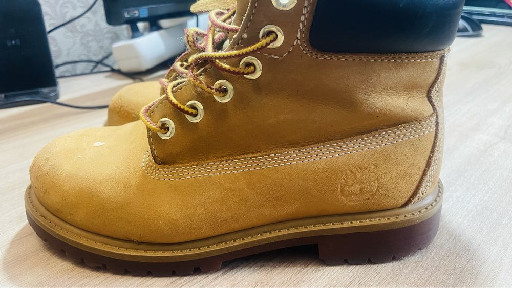 Timberland 34.5 original, не убиваемые ботинки