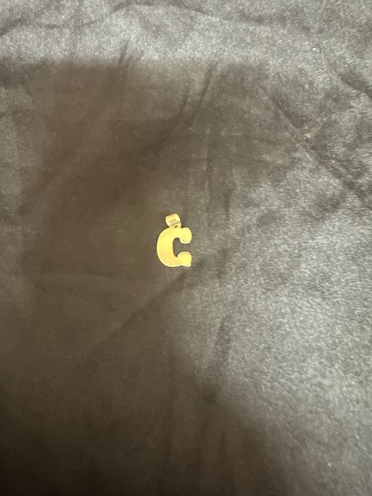 Pandantiv din aur de 14k initiala c