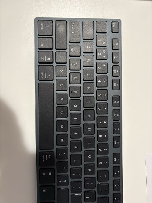 Клавиатура Tellur Shade, безжична, US, алуминиева, bluetooth