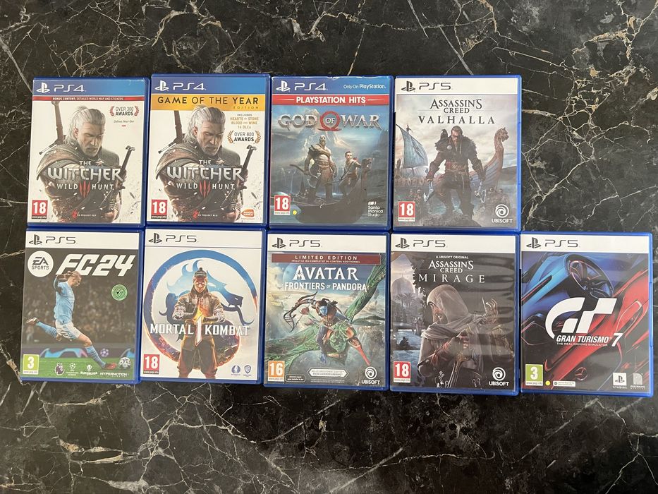 Vand sau schimb Jocuri PS5 PS4