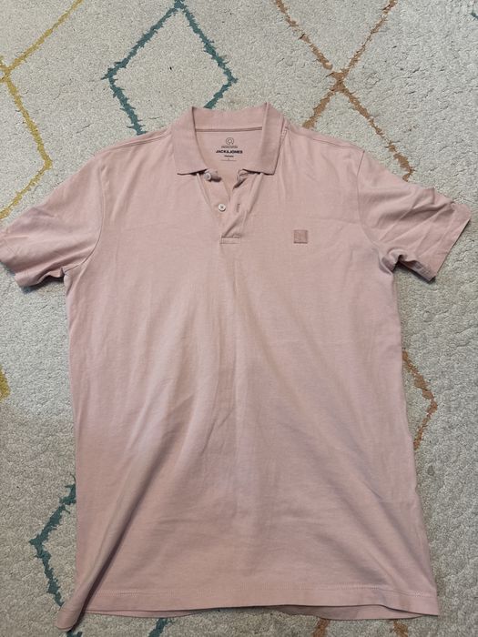 Tricou polo Jack&Jones Premium. Bumbac Organic. Marimea L