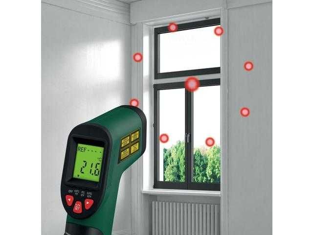 Termometru cu infrarosu fara contact, nou sigilat realizat in Germania