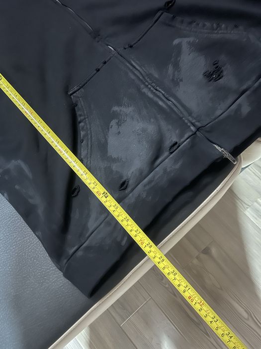 Balenciaga paris zip hoodie
