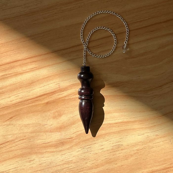 Махало за Радиестезия - Дървено Махало за Гадаене - Махало на верига