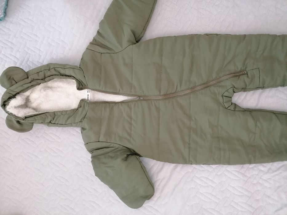 Детски зимен комплект яке и гащеризон 2-3 години