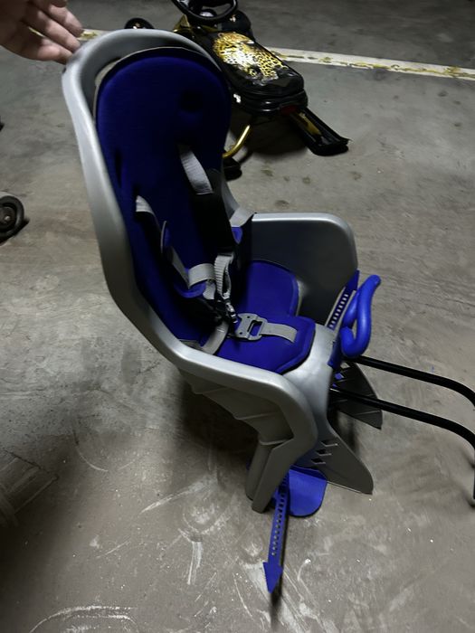 детское кресло на велик