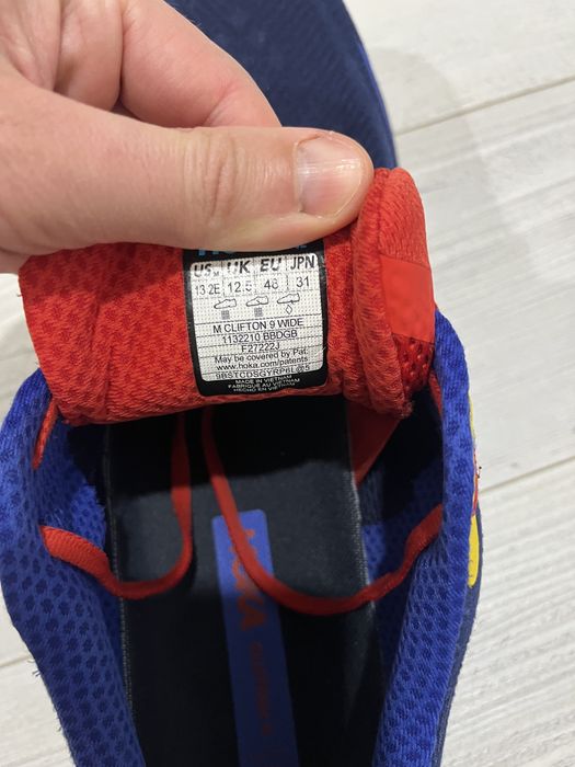 Оригинални маратонки Hoka One Clifton 9 номер 48 номер 30.5см