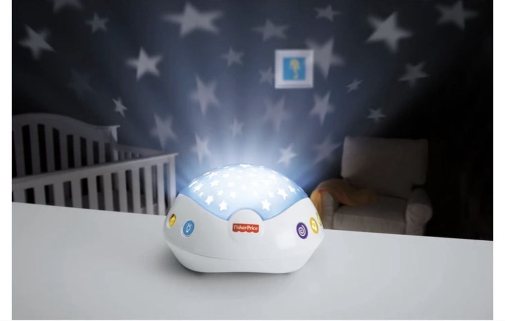 Fisher Price Музикална въртележка - проектор 3 в1 BUTTERFLY DREAMS