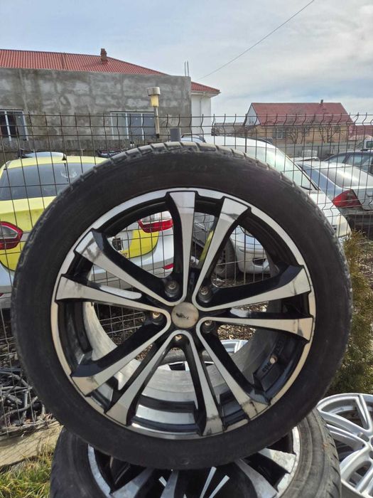 Set Jante aliaj 5x115 cu anvelope vara 245/45 r18 8j et 48  Latitude