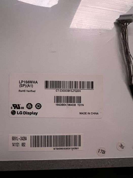 Дисплей за лаптоп LP156WHA
