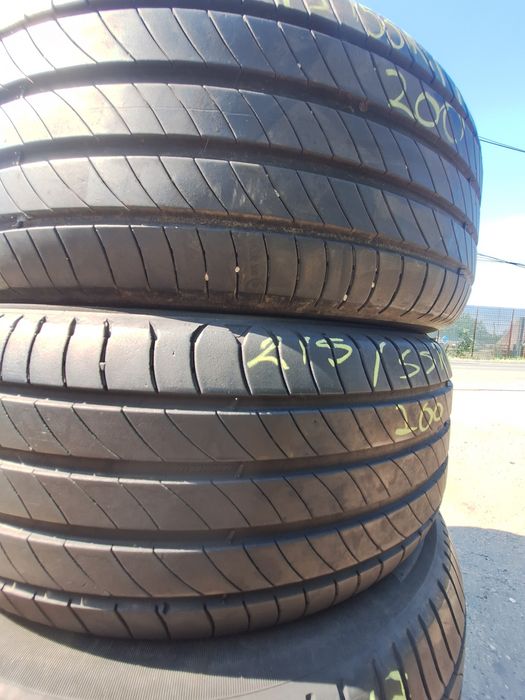 4 anvelope vara 215/55r17   Michelin  dot 2021 Montaj Gratuit