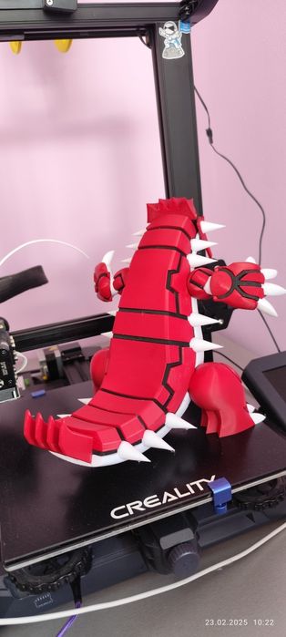 3D играчка Groudon Pokemon
