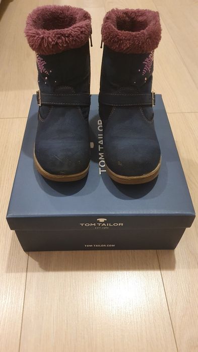 TOM TAILOR cizme fete îmblănite nr 29 poze reale Curier OLX