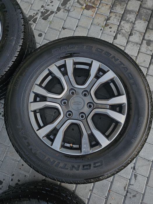 Set de 4 roti, jante ford ranger,  amarok, originale, r18, 6x139