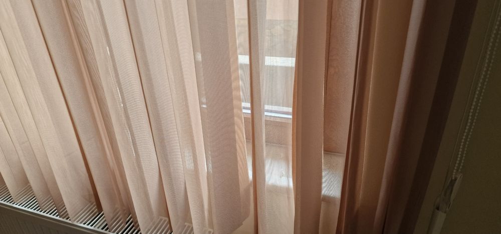 Нова щора перде цвят тъмно бежово