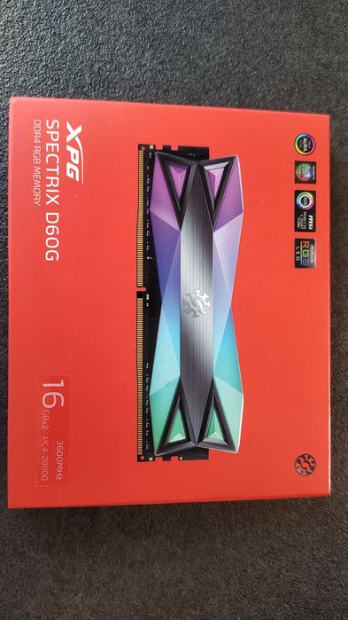 Adata xpg spectrix d60 32 gb(2x16) 3600 mhz