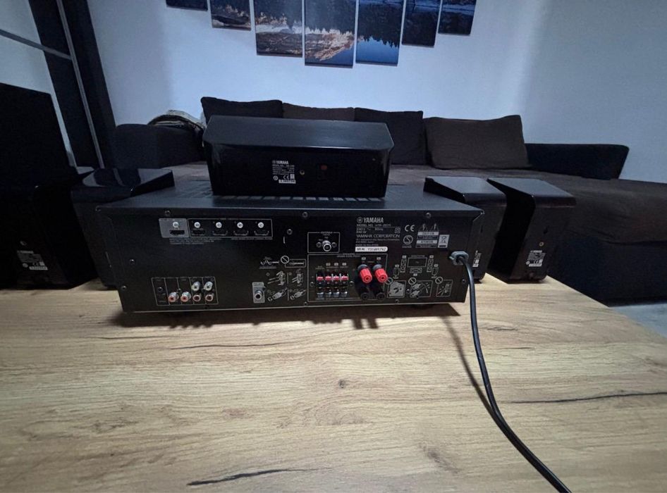 Home cinema Yamaha HTR 2071 + boxe NS SW 40
