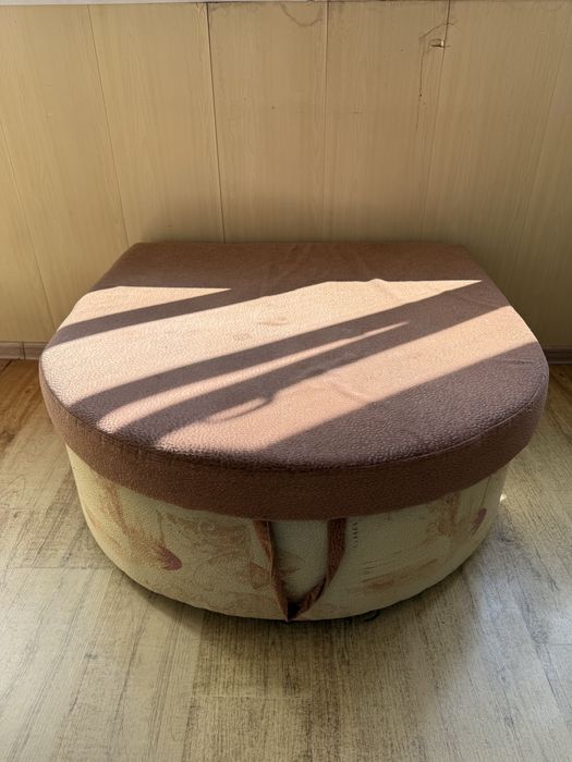 Пуфик приставка с ящиком