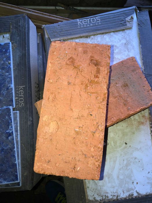 Плътна керамична фасадни тухли единичка ~ 700 No