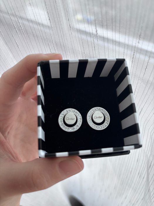 Cercei CARTIER argintii