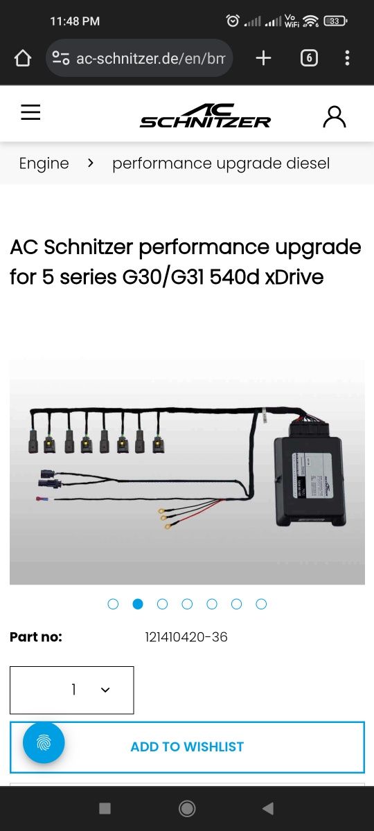 Ac schnitzer performance ( powerbox) g30/g31 540D/ 530D Olteni • OLX.ro
