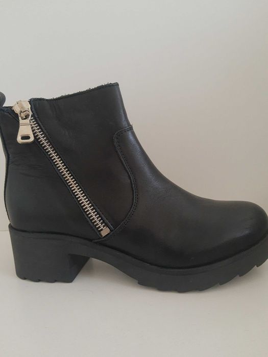 Дамски боти 39 размер естествена кожа Zign