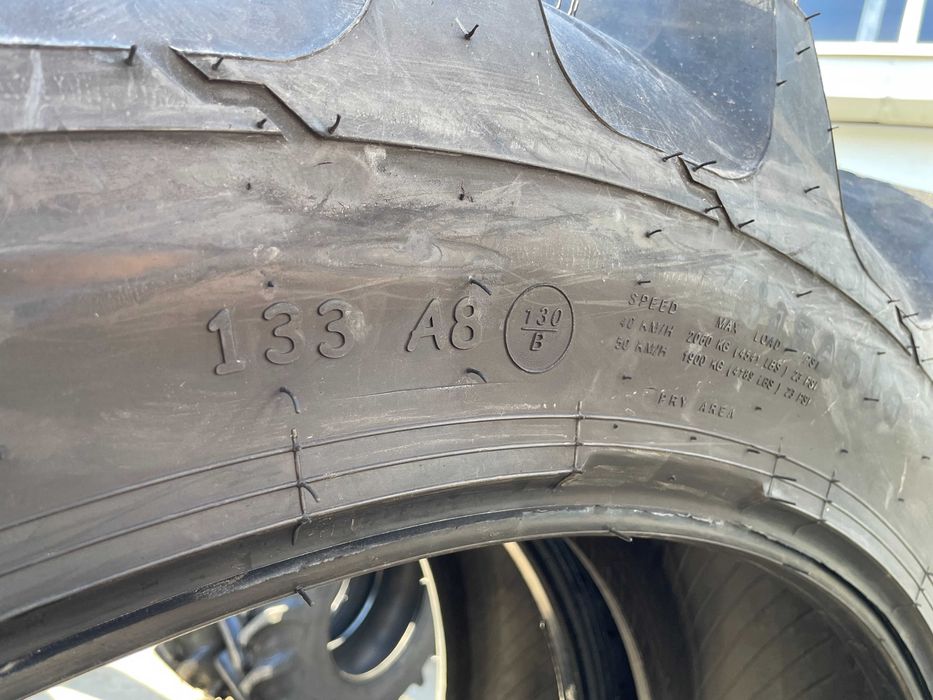 Cauciucuri noi 340/85 R38 OZKA Radiale de tractor 13.6-38 Anvelope