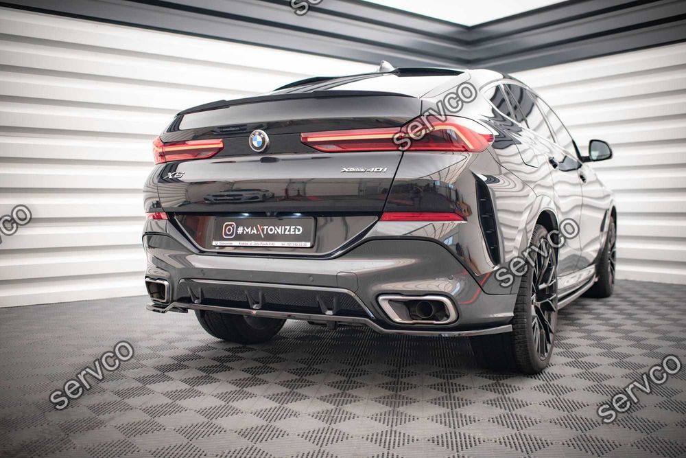 Prelungire bara spate Bmw X6 G06 M-Pachet 2019- v3 - Maxton Design