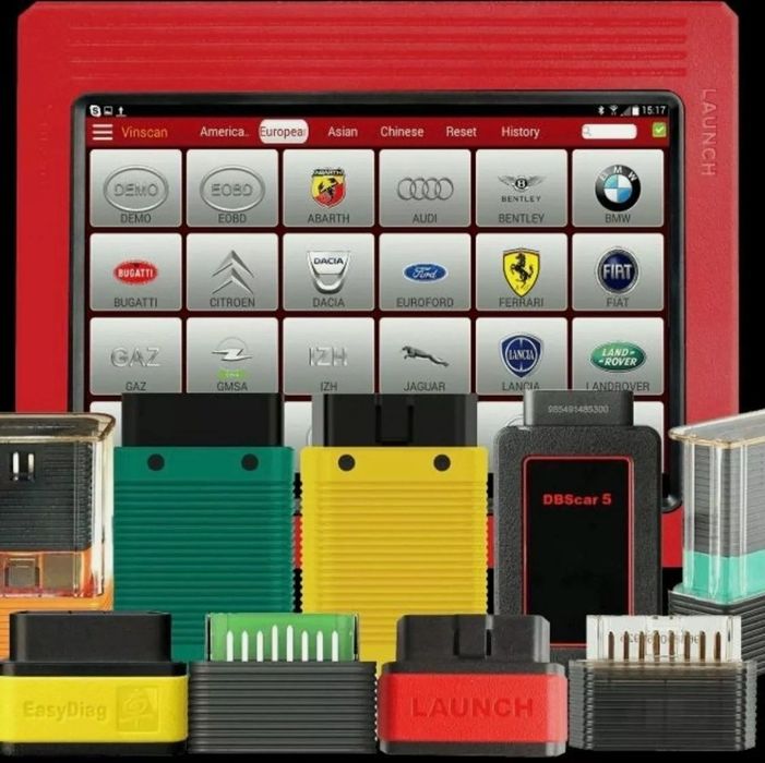 Ремонт на всички прибори x431 Launch Easydiag Thinkdiag golo