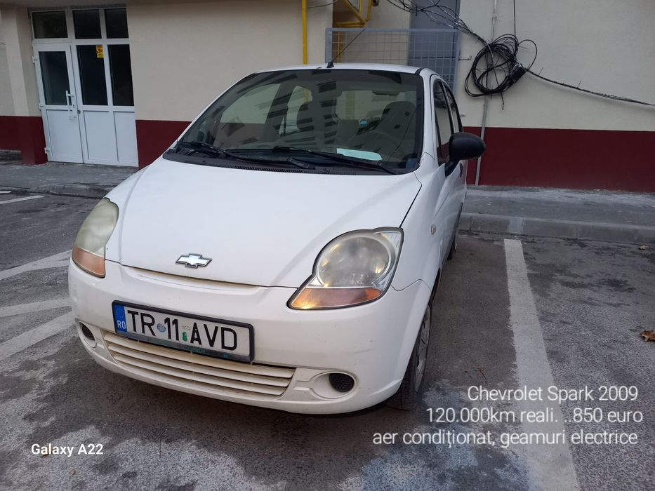 Spark  2009 cu 116.000km  asigurare si itp  valabil