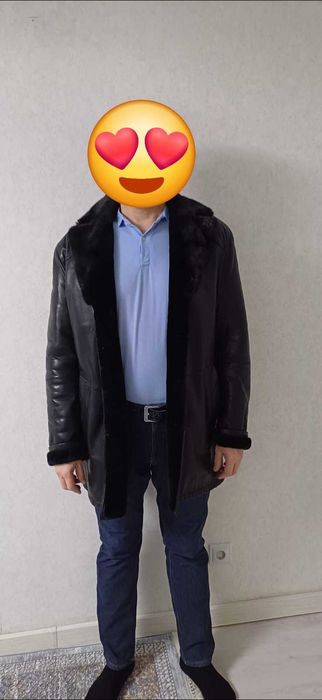 Мужская дубленка