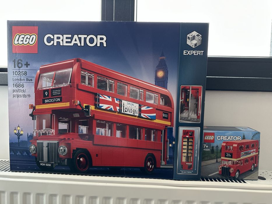 [Sigilat] Lego Creator Expert 10258 - London Bus + 40220