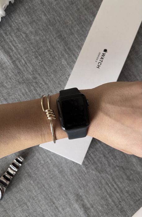 Apple Watch Series 3 38mm Space Gray + оригинална кутия