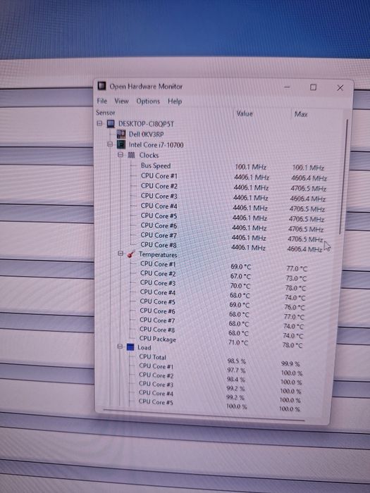 Dell XPS 8940 I7 generația 10