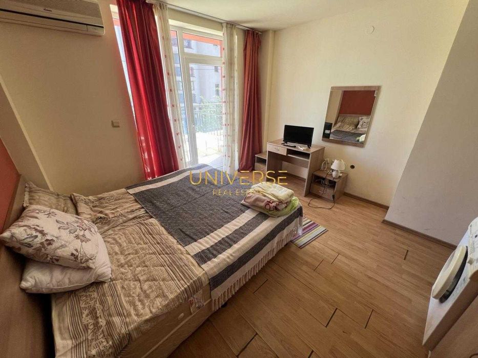 Студио апартамент с голяма тераса в Слънчев бряг. #4972