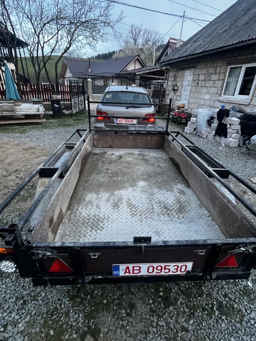 remorca cu 2 axe 1600Kg