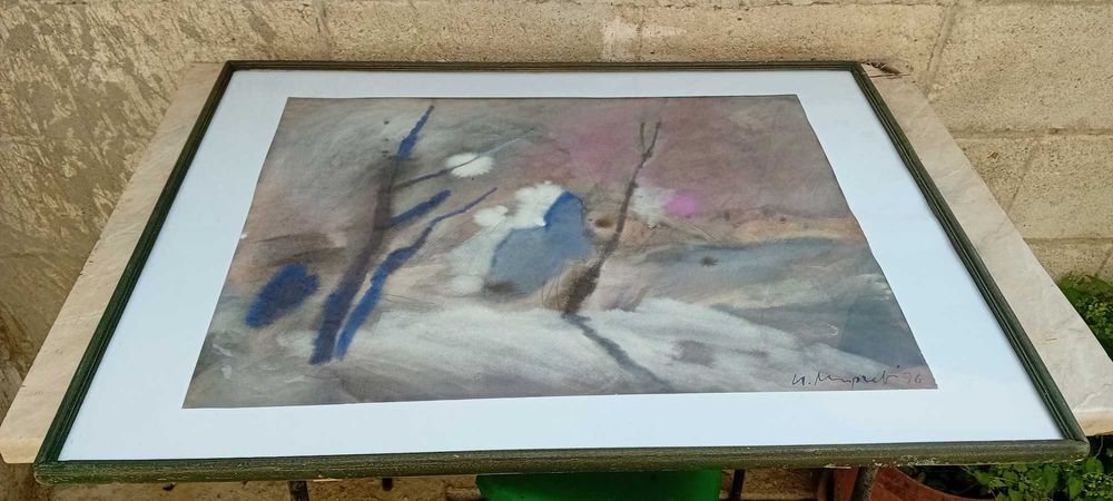 Оригинална картина на Професор Ивайло Мирчев от 1996 г. - 80 х 60 см.