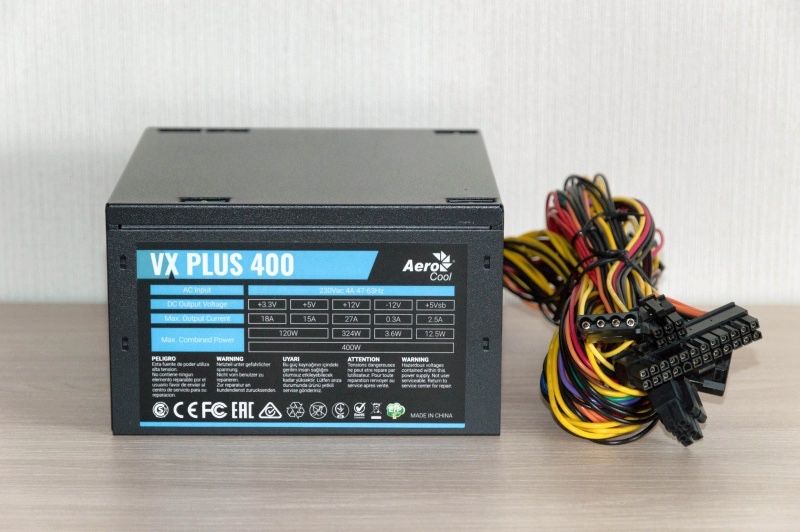 Блок Питания 400W VX 400 PLUS AeroCool