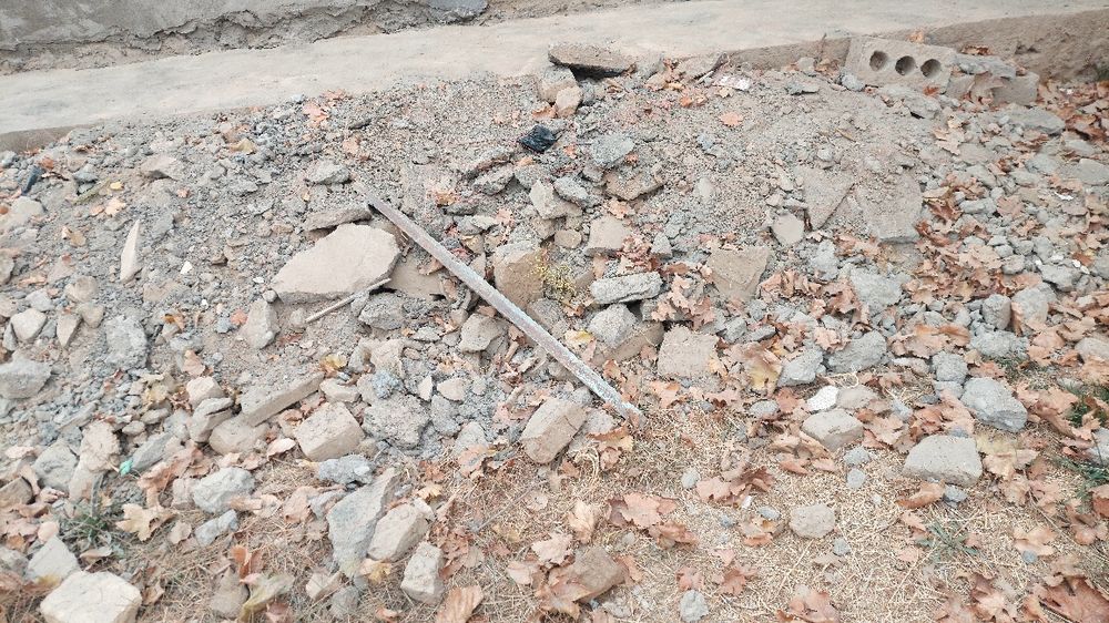 Бетон курилиш чикиндилари кимга керак булса текинга