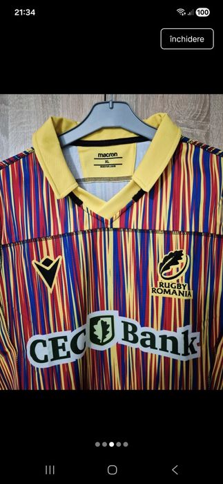 Tricou Rugby România Stejarii