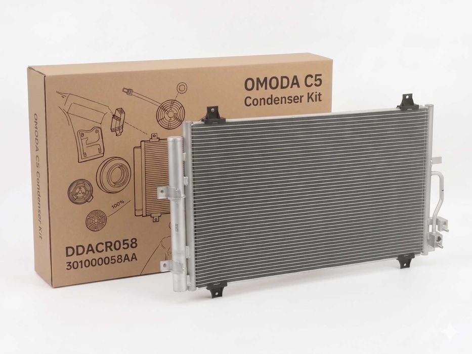 Радиатор кондиционера Omoda c5 DDACR058 DeliParts