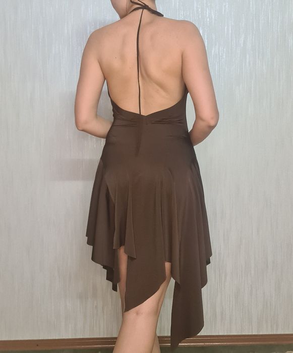 Платье летнее красивого шоколадного цвета