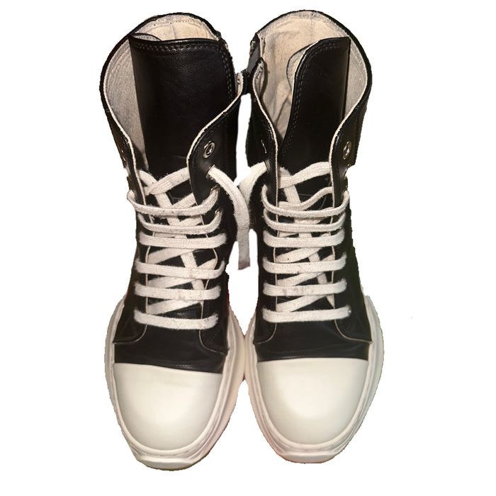 Vând/Schimb Rick Owens Ramones Abstract High Black