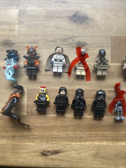 Lego star wars и ninjago фигурки