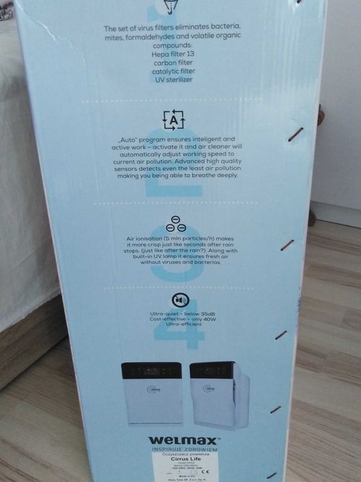 Въздухопречиствател WELMAX