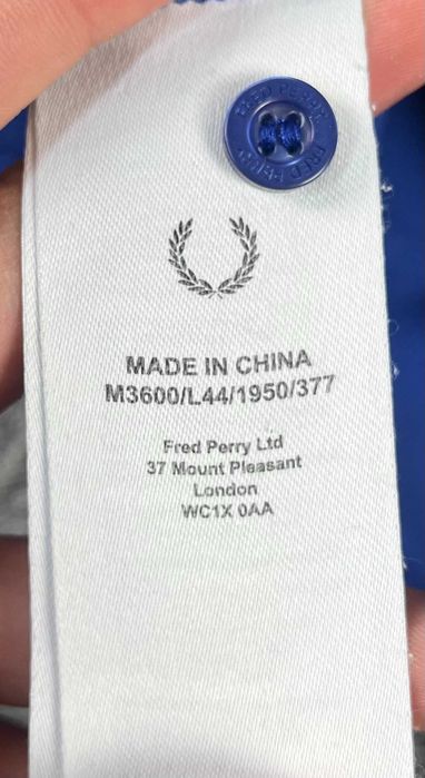 Fred Perry Twin Tipped Polo T-Shirt Мъжка Тениска